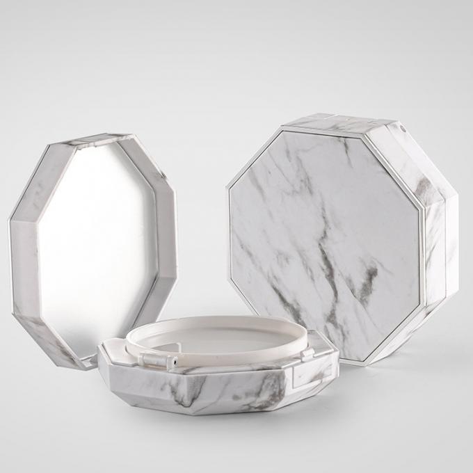 Compact Transparent Reusable Cushion Foundation Case for Compact Powder 0