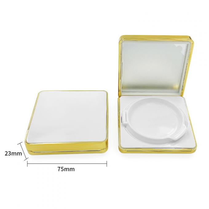 Round Plastic Dewy Finish Cushion Foundation Case Travel Friendly Reusable for Cosmetics Skin Care Packing 1