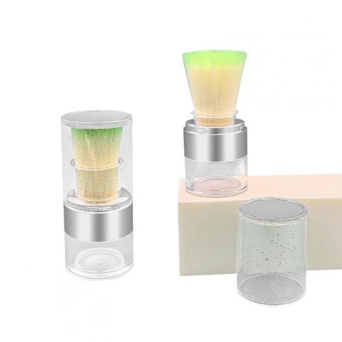 15g Twist Open Clear Loose Powder Case for Sustainable Custom Logo Powder Application 0