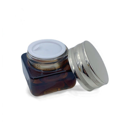 Leakage Proof Cosmetic Packaging Bottle Glass Cream Jar UV Protection