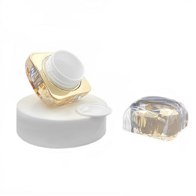 50g Leak Proof Cosmetic Cream Jar Diamond Acrylic Small Jar Custom Logo Available