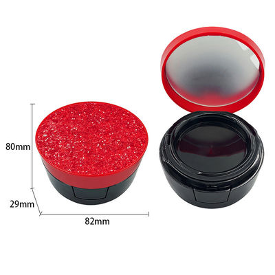 15g Compact Travel Friendly Transparent Cushion Foundation Case for Dewy Lightweight Coverage